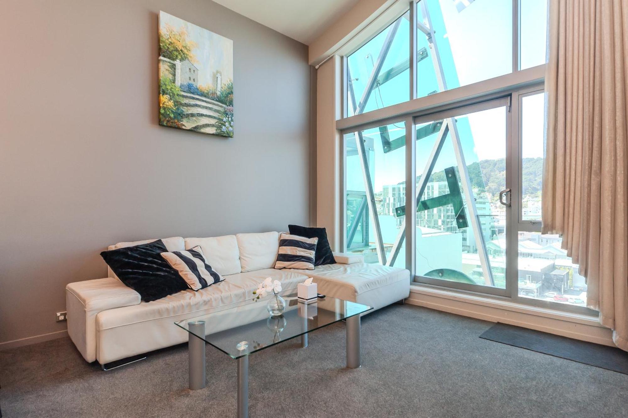 70 Tory Aparthotel Wellington Exteriör bild