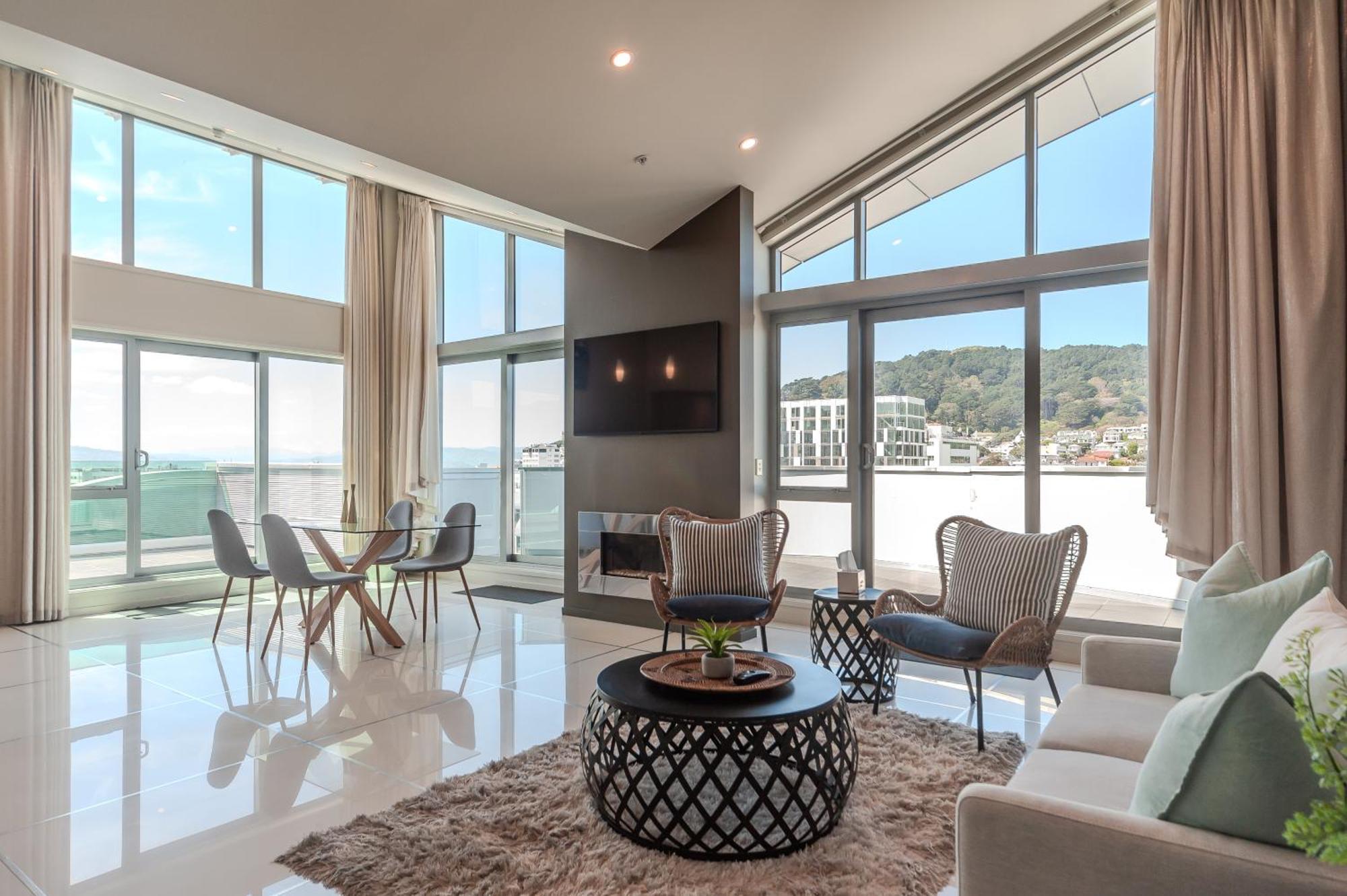 70 Tory Aparthotel Wellington Exteriör bild