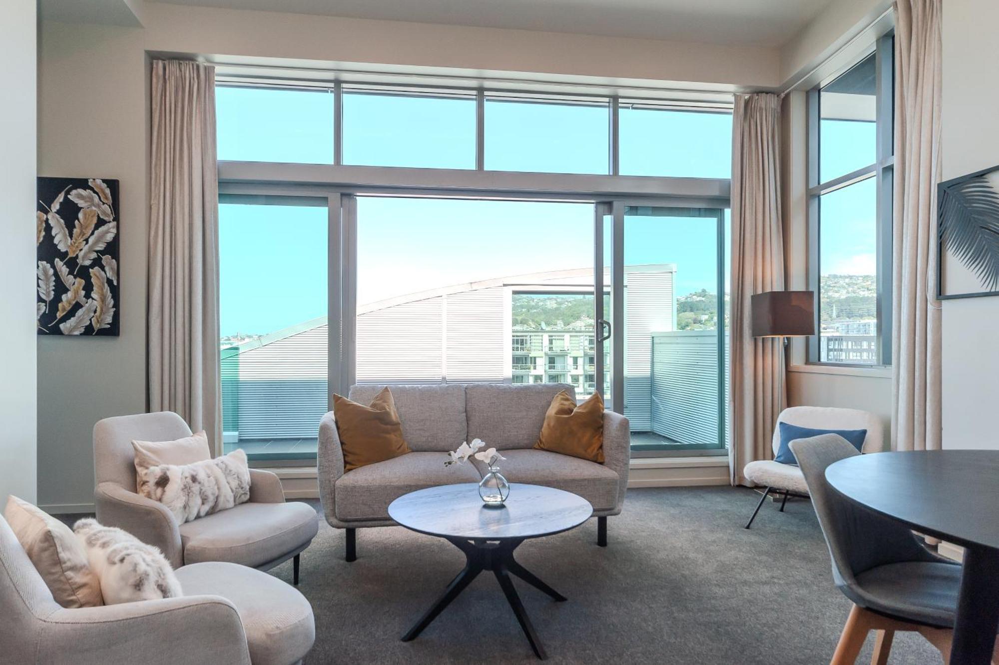 70 Tory Aparthotel Wellington Exteriör bild