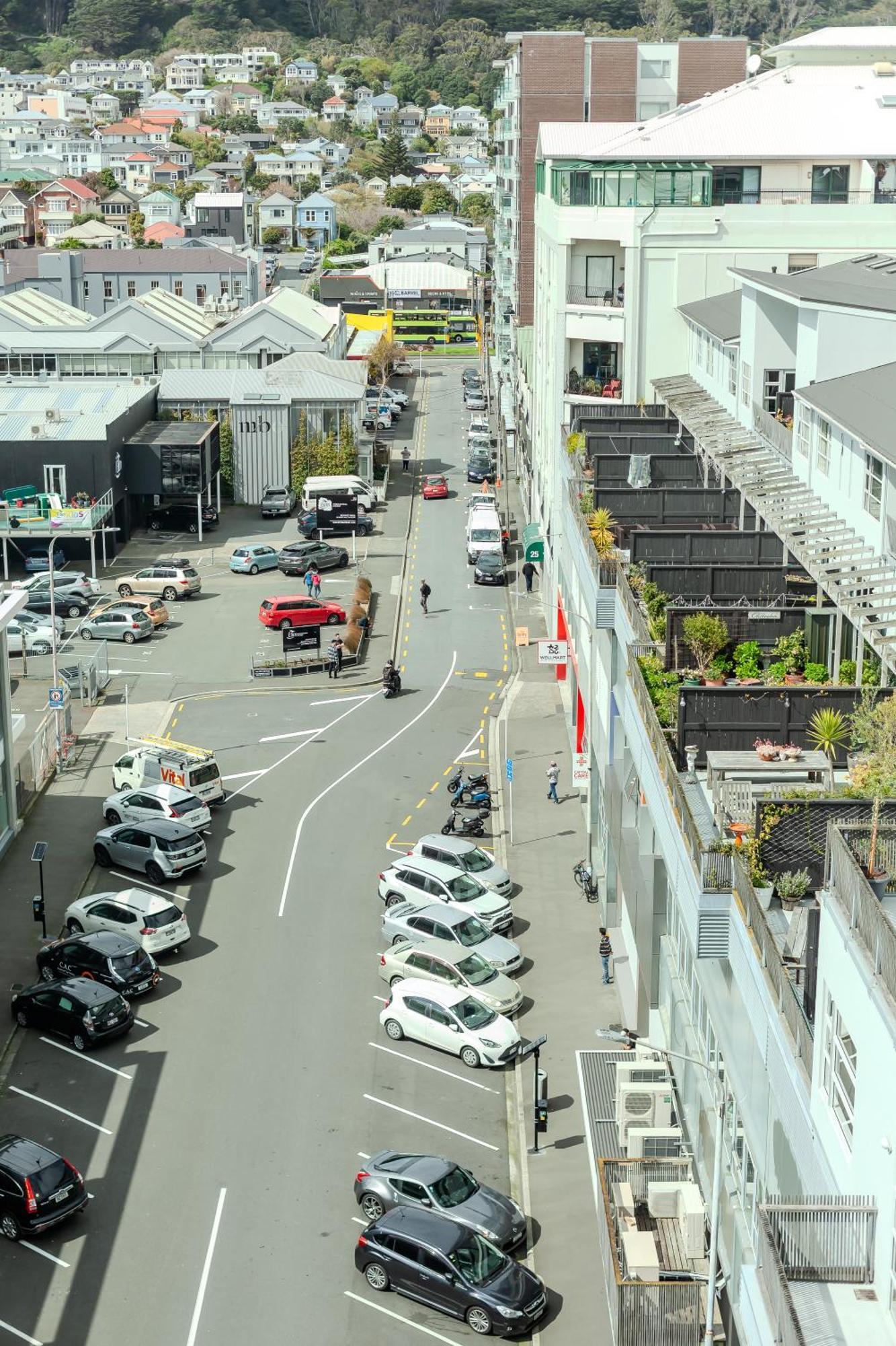 70 Tory Aparthotel Wellington Exteriör bild